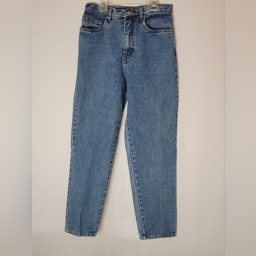 Bill Blass Vintage 90's Super High-Rise Tapered Leg Mom Jeans - Modern Size 6